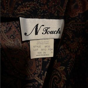 Women’s Vintage N Touch Paisley Blazer